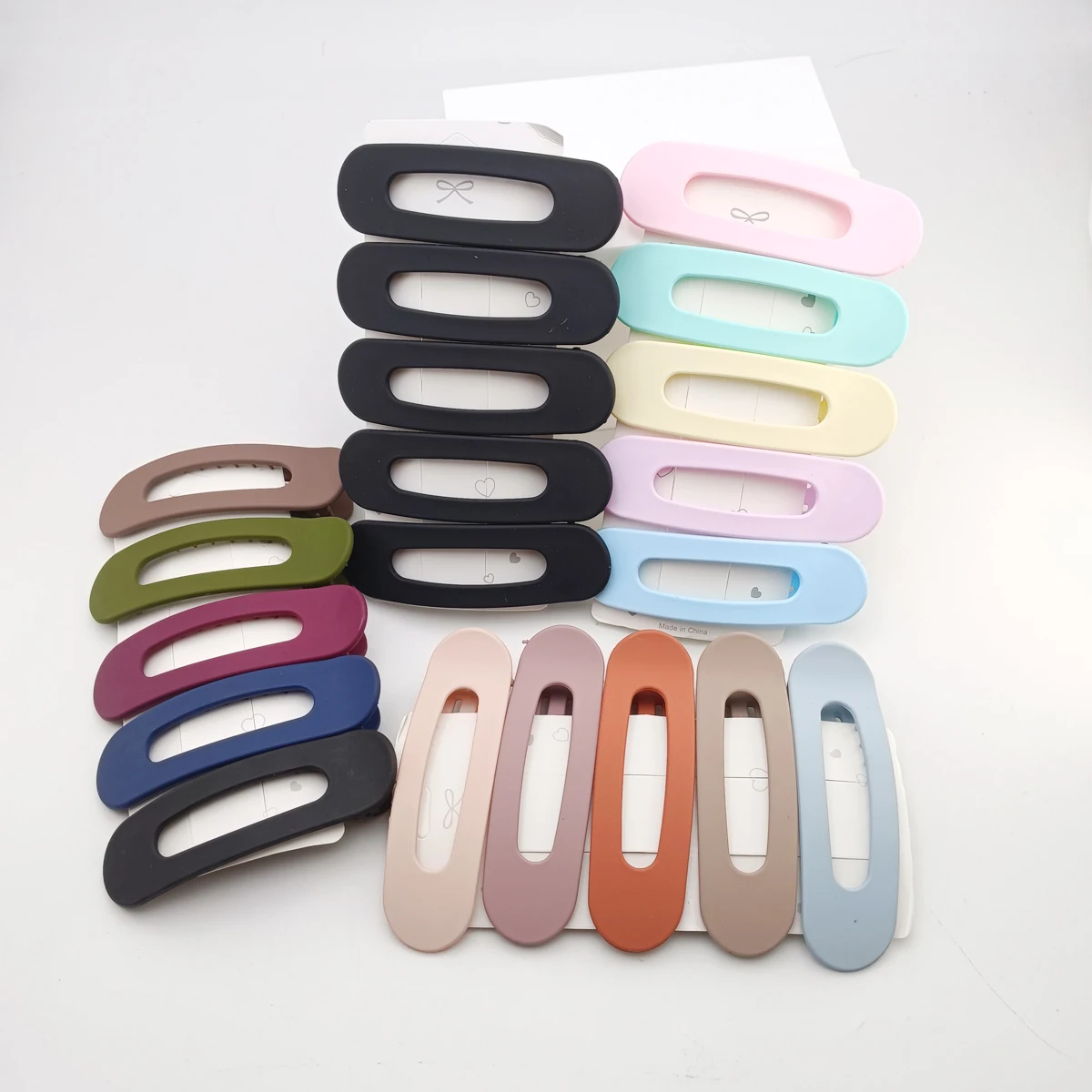 5 قطعة متجمد للنساء كبير ماتي دبابيس الشعر مشبك كبير الانفجارات المشابك الفتيات إكسسوارات الشعر مجوهرات الحفلات