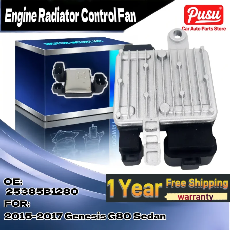

For 25385 B1280 Radiator Fan Control Module for Genesis G80 Sedan 2015 2017