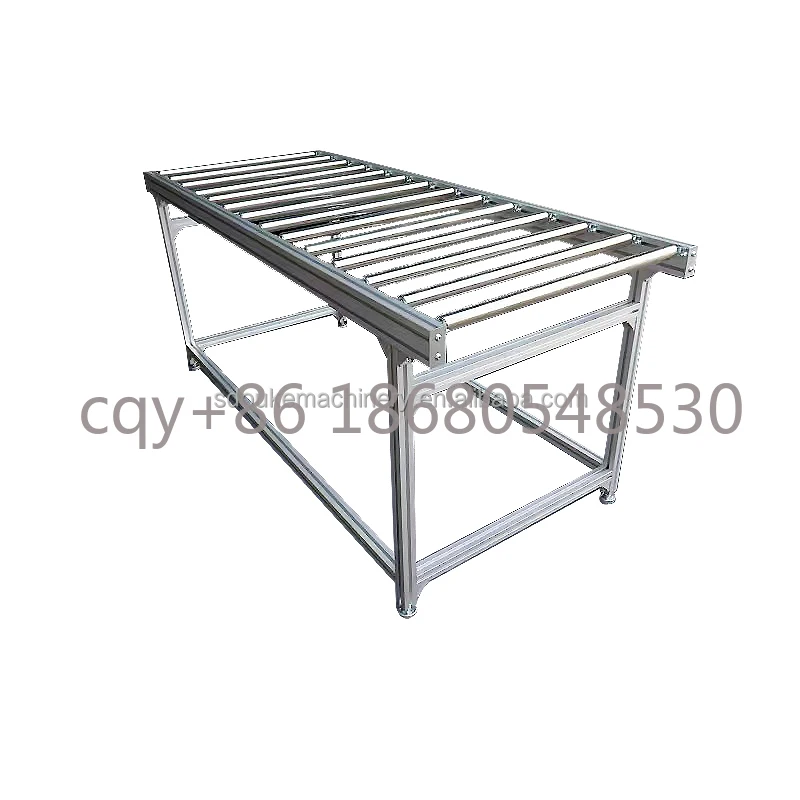 RD Adjustable Speed Powered Roller Conveyor for Packaging Lines - 0.5-10m/min, ISO Certified