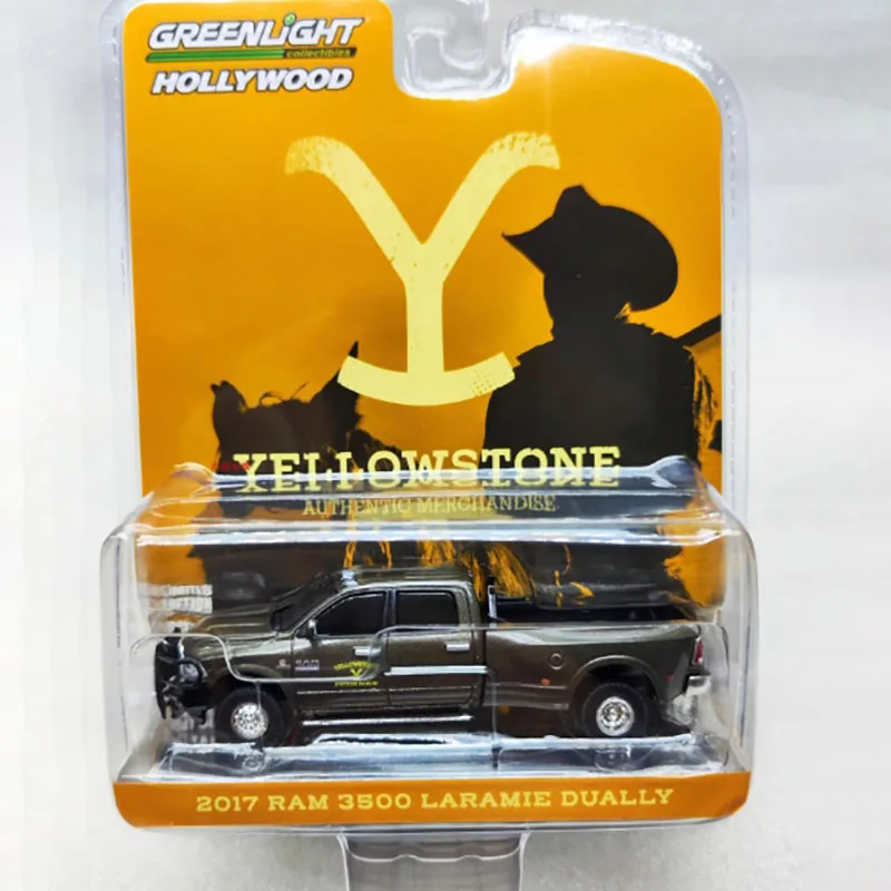 GreenLight 1:64 Scale 2017 RAM 3500 Pickup Alloy Simulation Car Model Classics Adult Souvenir Gift Static Display