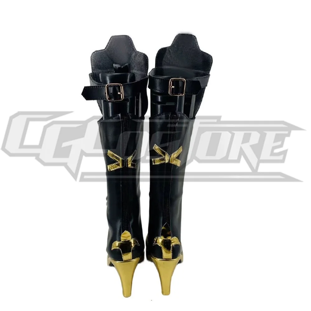 Vtuber Hyakumantenbara Salome Cosplay zapatos botas para hombres Unisex Personaje de Anime disfraces calzado envío gratis ACS-6406