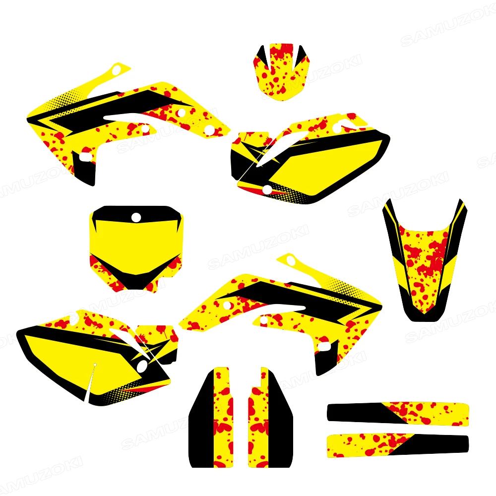 

Decor Full Graphics Decals Stickers Motorcycle Background Fit for CRF150R CRF 150R CRF150 2007-2013 2012 2011 2010 2008 2009