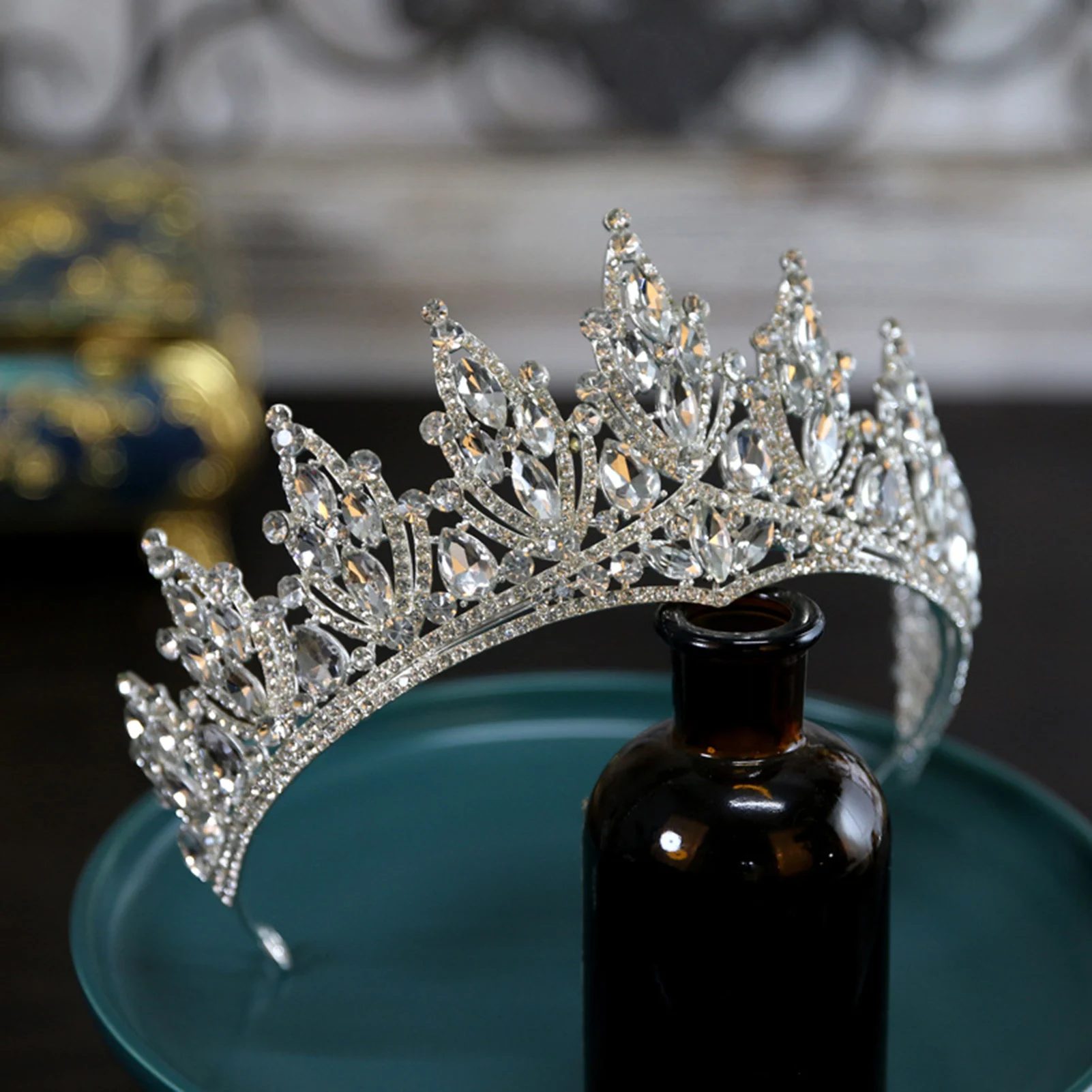 Bruidstiara van zilverlegering - Women Accessories For Wedding recensie en prijs