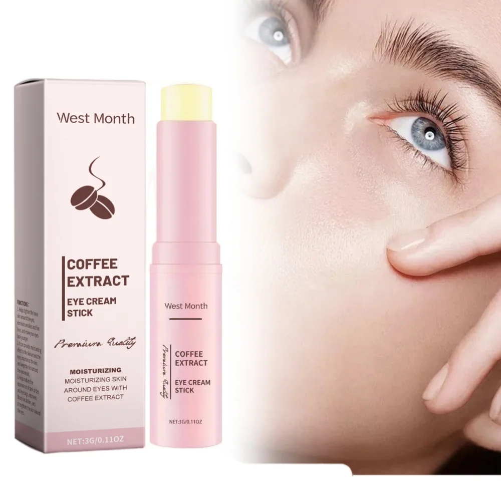 

Caffeine eye cream lifts, lightens dark circles, eye bags, nourishes, deeply moisturizes, coffee extract, brightening eye cream