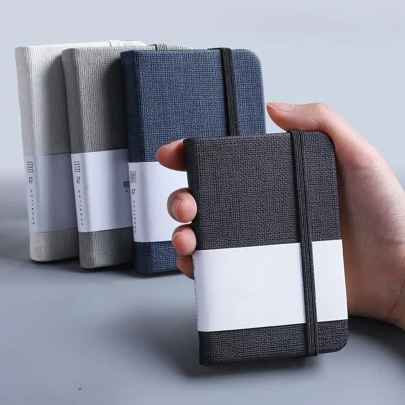 

1Pc A7 Mini Pocket Portable Office Bandage Notebooks Student Daily Planners Bullet Journals Meeting Agenda Book Business Notepad