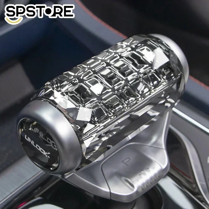 

Crystal Gear Knob Center Shifter Head For BYD Yuan Plus LHD Refit Car Decoration Products Handle Cover Modification Accessories