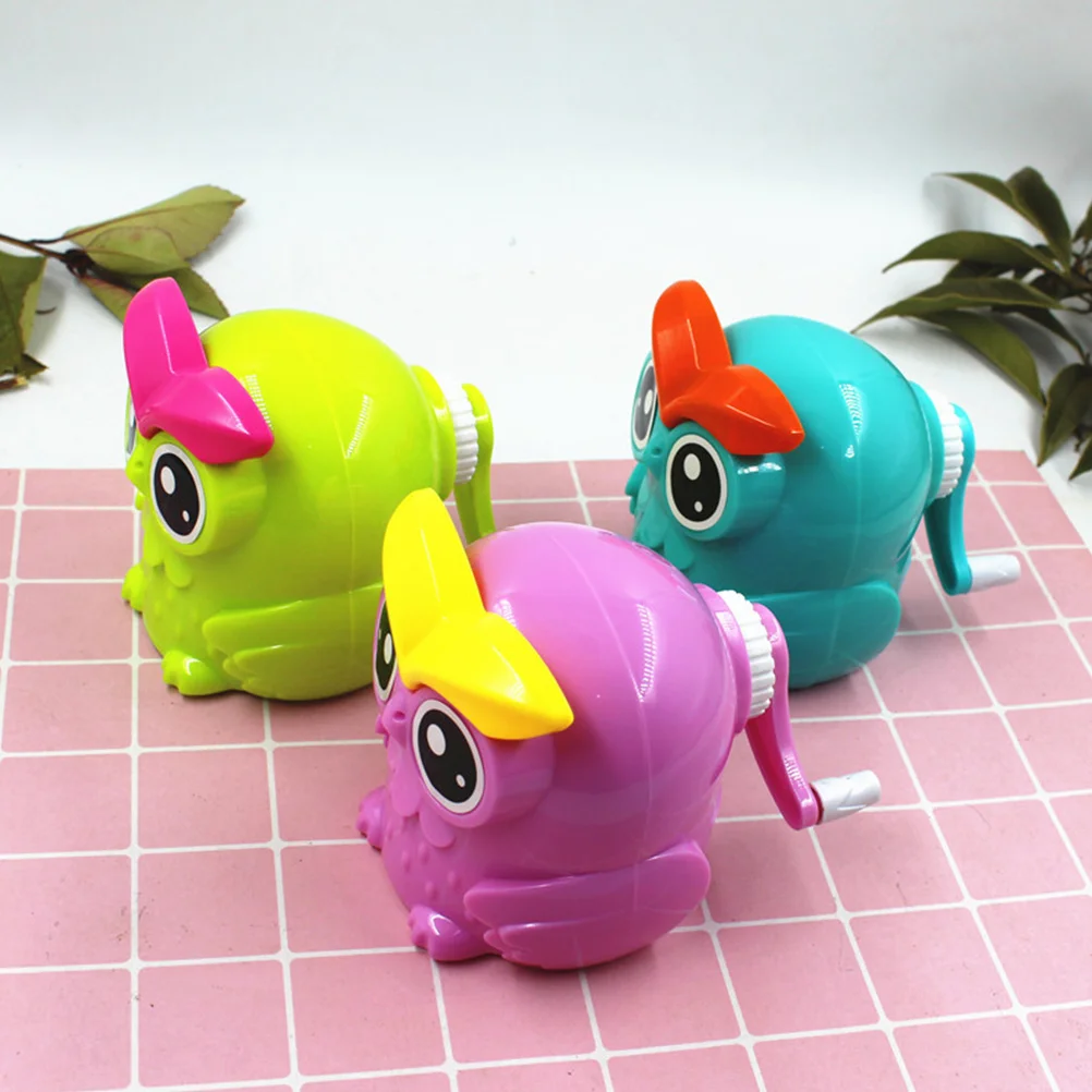 

Lovely Pencil Sharpener Plastic Iron Compact Design School Office Students Stationery Manual H held Sharpening Tool Pencil