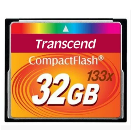 Transcend High Quality Professional Memory Card 128GB 64GB 32GB 16GB 8GB 4GB 2GB SLC High Speed CF Card 133x Compact Flash Card