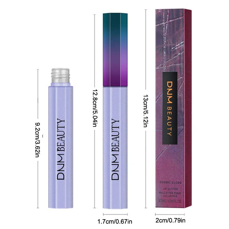 1Pc Waterproof Long-Lasting Liquid Lipstick Matte Lip Gloss in Red Pink Purple Nude - Cosmetic Lip Tint Stain Makeup