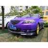 Renn grill Stoßstange Mesh Frontgrill Auto Umrüst zubehör für Mazda 3 Limousine 2006-2012 6