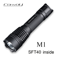 Convoy M1 with SFT40 LED inside Flashlight Lanterna Led Tactical Torch Powerful Lantern 18650 Linterna Camping Fishing Light