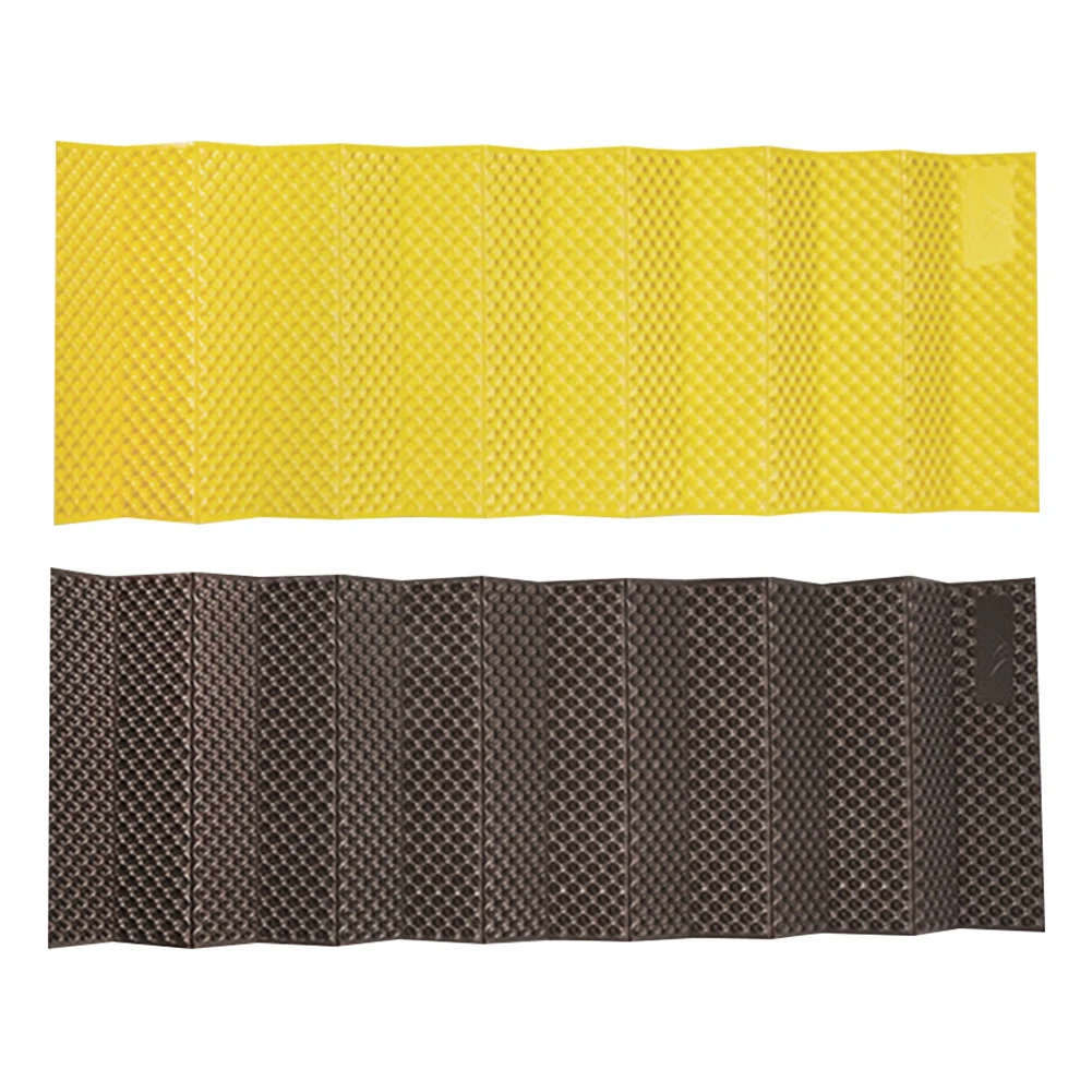 حصيرة إسفنجية للتخييم مع حقيبة تخزين، حصيرة تخييم قابلة للطي، مرتبة تخييم خفيفة الوزن من رقائق الألومنيوم لتسلق الجبال في الهواء الطلق