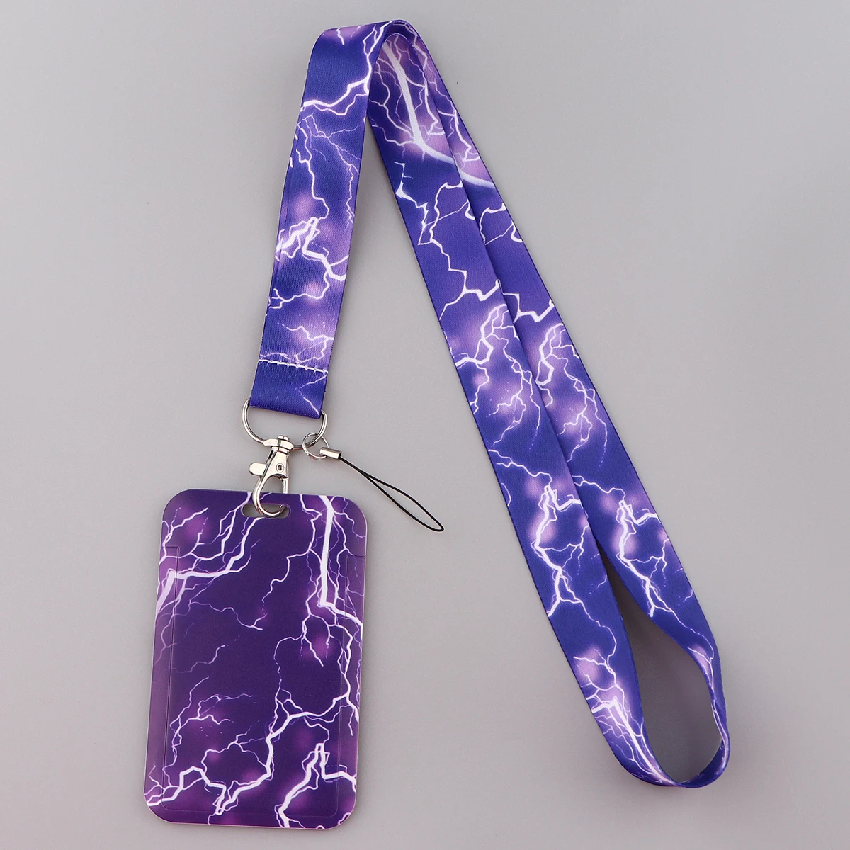 Lightning Printing Lanyards for Key Neck Strap For Card Badge Gym Keycord Lanyard Key Holder DIY Hanging Rope Phone Accessories