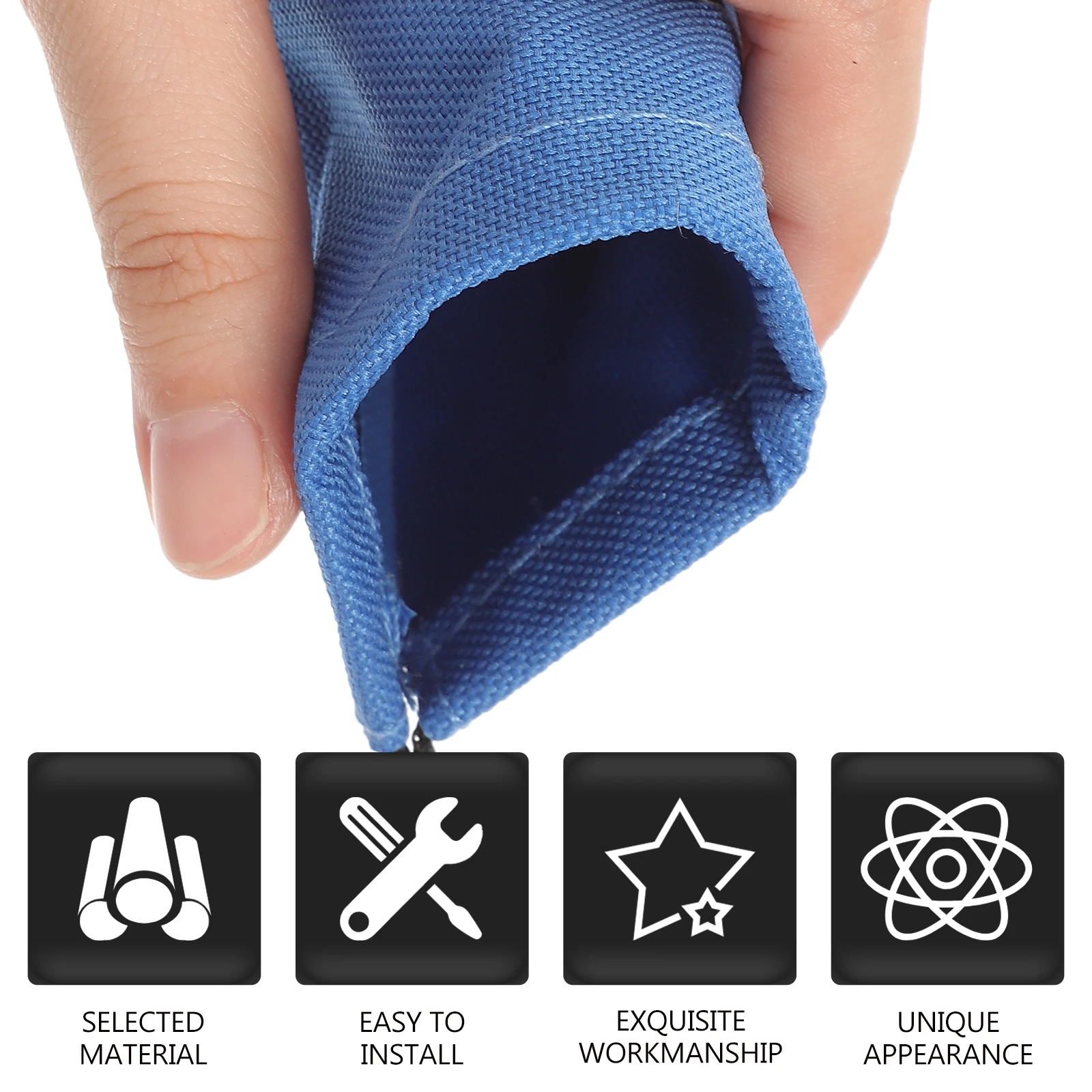 

Safety Mask Ponytail Protective Cover Lovers Hair Non-woven Fabric Bag for Horse Wraps
