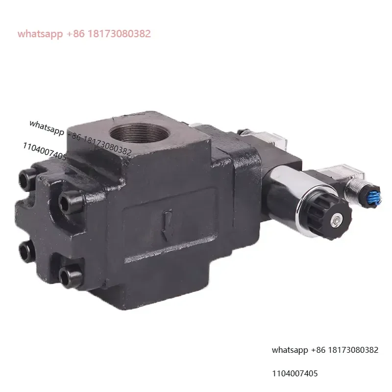 Electromagnetic hydraulic control one-way valve DDFY-L40H-01 02/220V 24V three position four-way directional hydraulic