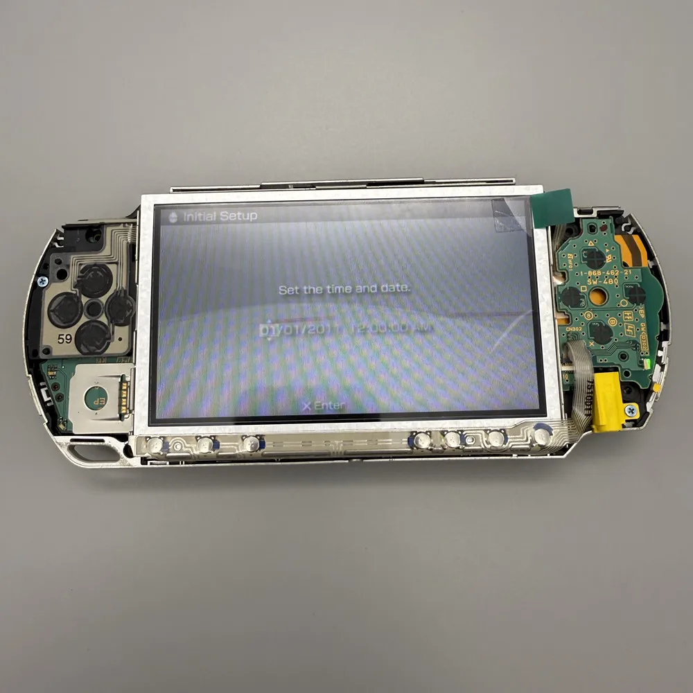 High Brightness IPS LCD Screen Kits For PSP 1000 NO NEED TRIM Easy Installation For PSP1000