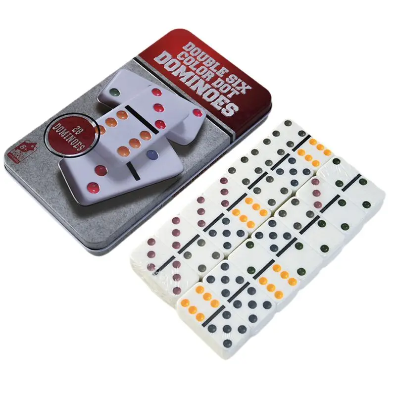 

B11A-Ivorys Domino Set, Domino Board Game, Parent-Child Interactive Chess And Cards