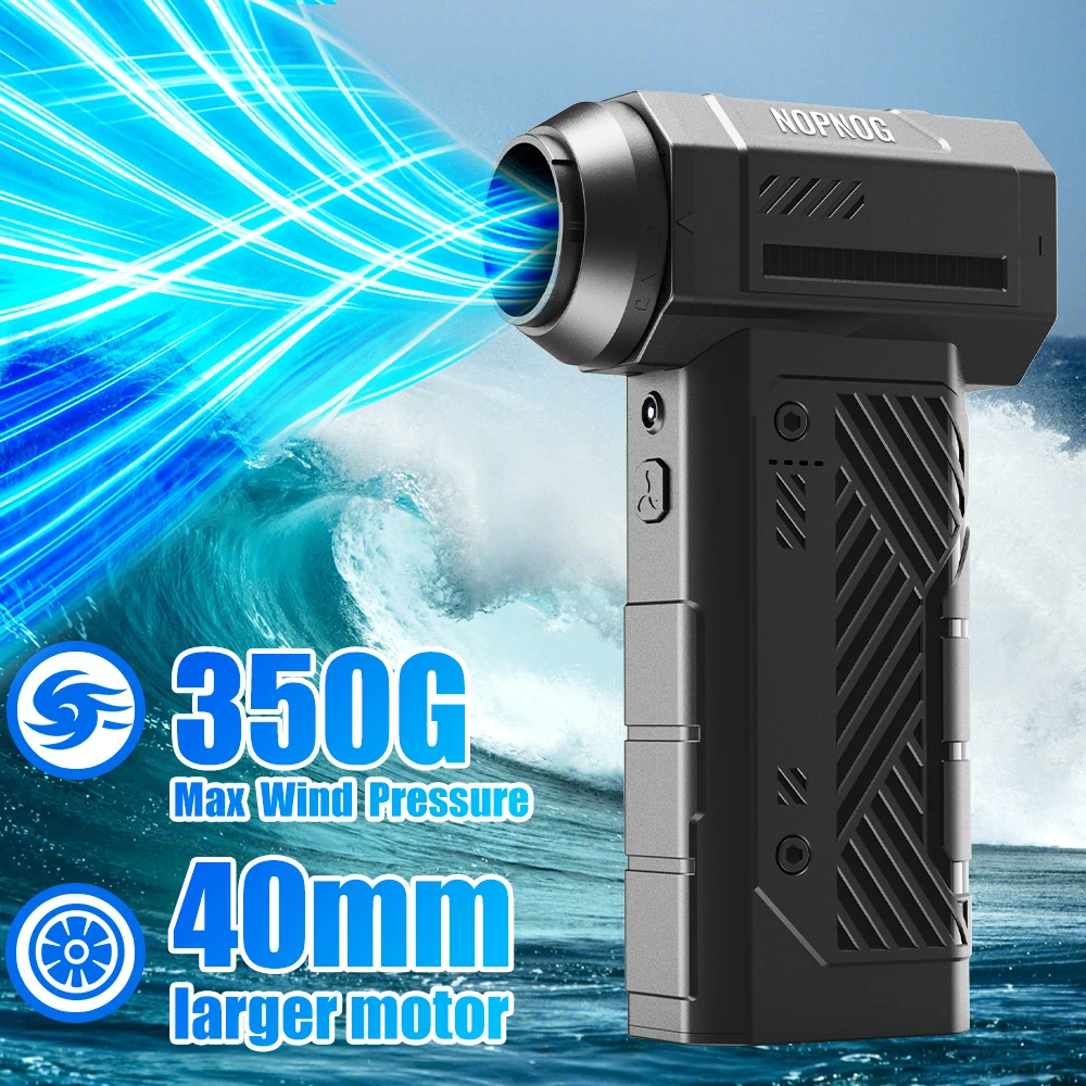 

Ручной турбоструйный вентилятор, высокоскоростной с щеткой, жестокий вентилятор, 130000 об/мин, мощный воздуходувка, портативный очистительный вентилятор, регулируемый инструмент