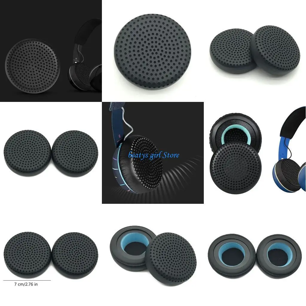 C7AB Earcaps Noise Isolating Earphone Earpads Set for Game Headphones