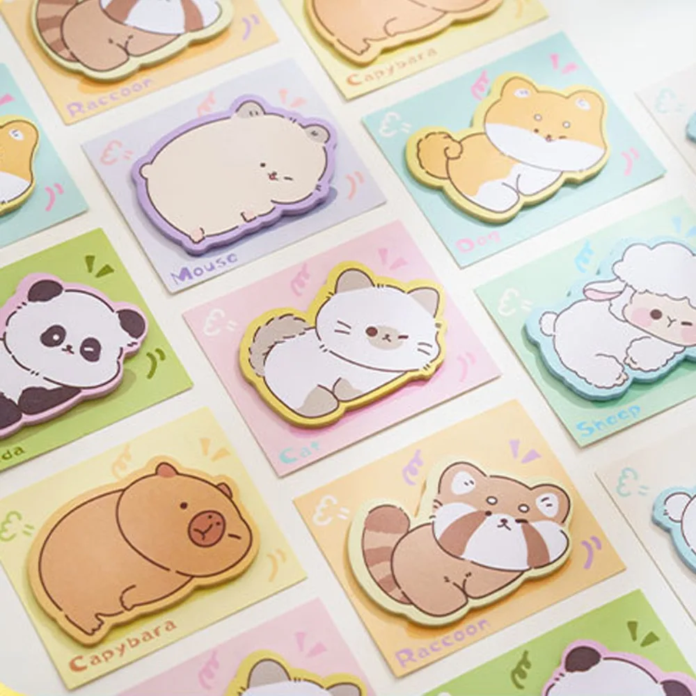 Memo Note Animal Shape Animal Sticky Notes Journaling Planner Memo Pad Note Pad N Times Sticky Note Paper Teen/Adult/ Girls
