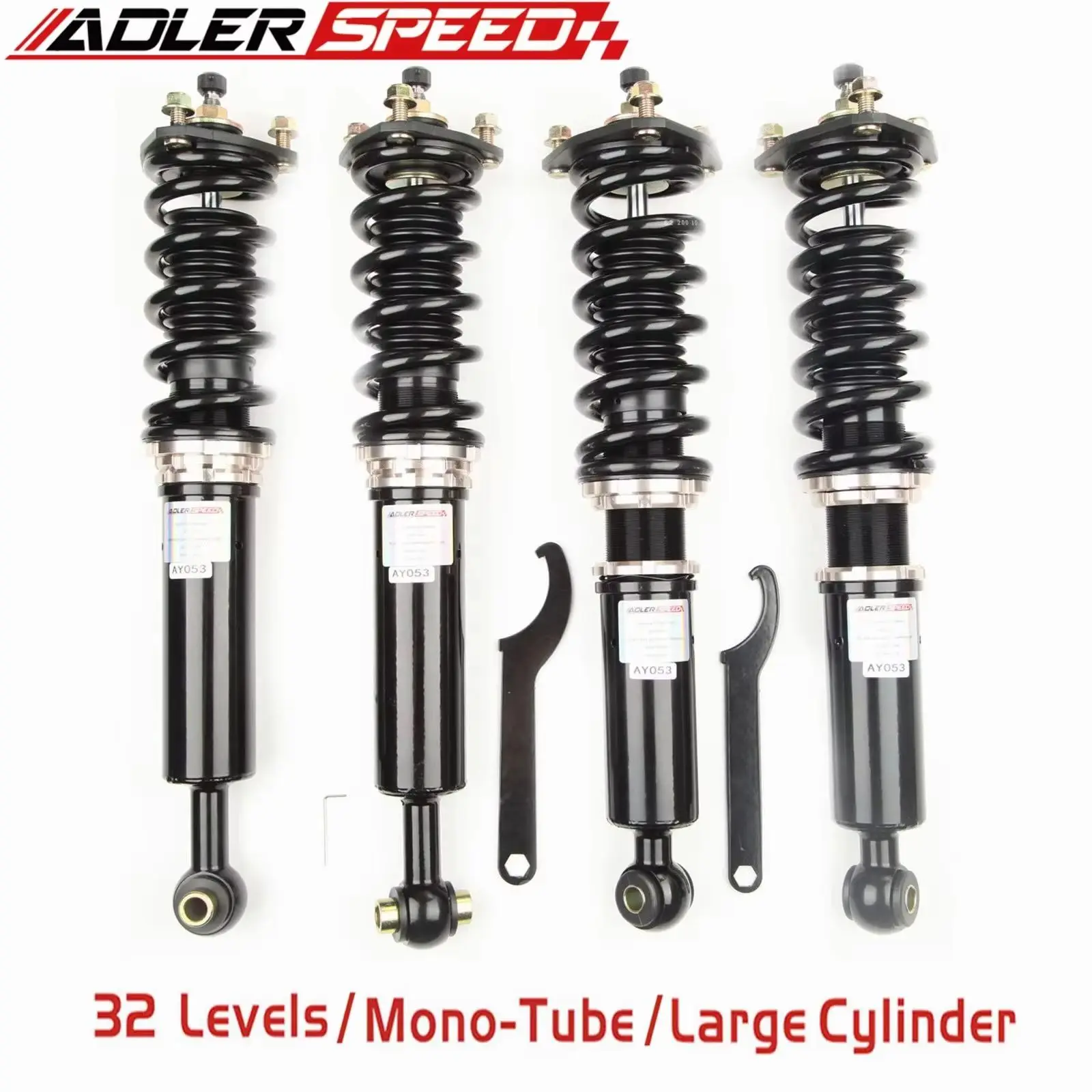 

Койловеры для Lexus GS300 GS350 GS430 S190 06-11 RWD Регулировка опускания ADLERSPEED