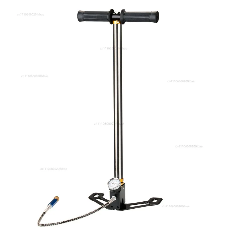 4500PSI High-pressure air pump 30MPA 40MPA manual air pump  stainless steel high-pressure air cylinder
