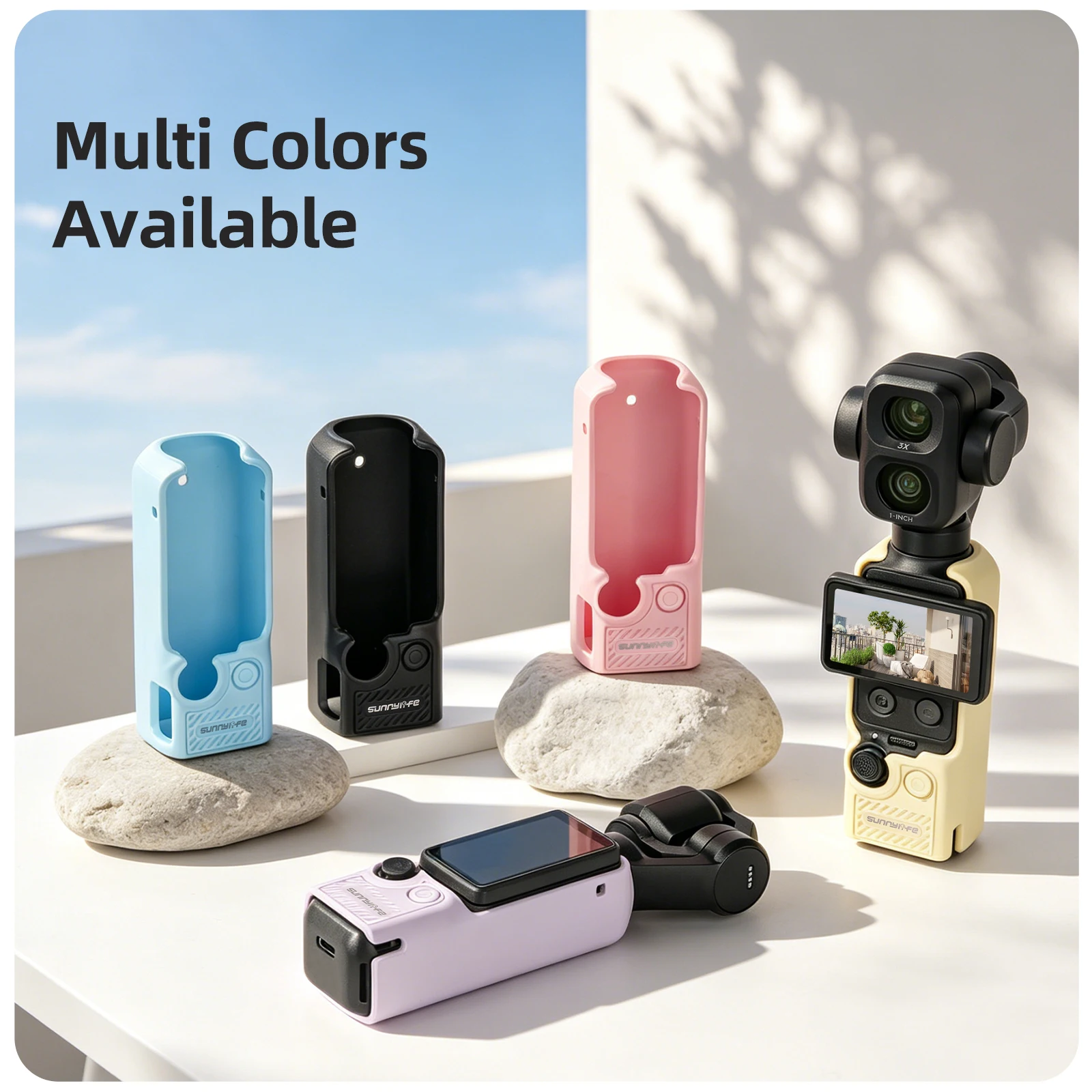 TPU Case for DJI OSMO Pocket 4 Pro Anti-Scratch Protective Cover Body Protector for DJI Pocket4 Camera Accessories