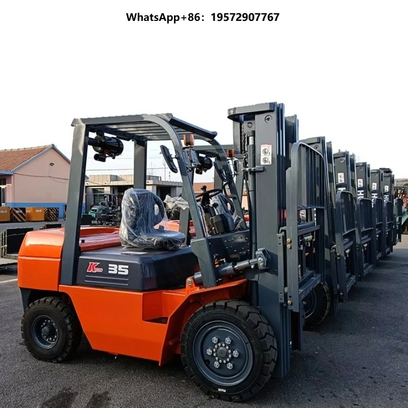 Factory Price Forklift 3 3.5 4 5 Ton Engine CE ISO Electric off Road Forklift Trucks Durable Cheap Price