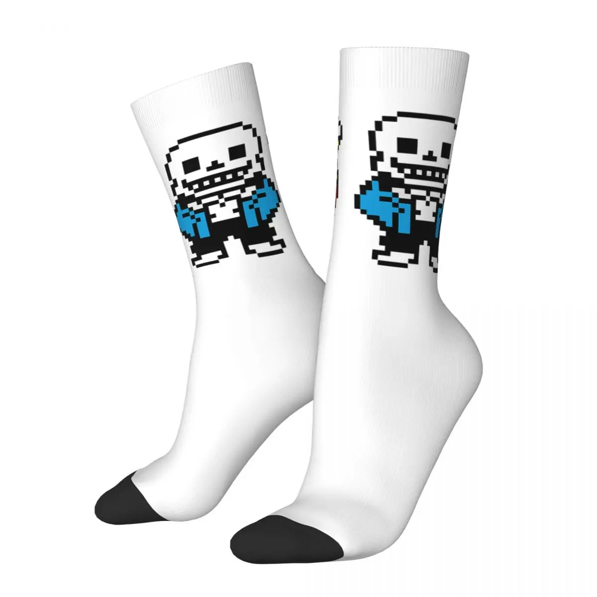 Sans And Papyrus Sprites Undertale Napstablook Men and Women printing Socks,Windproof Applicable throughout the year