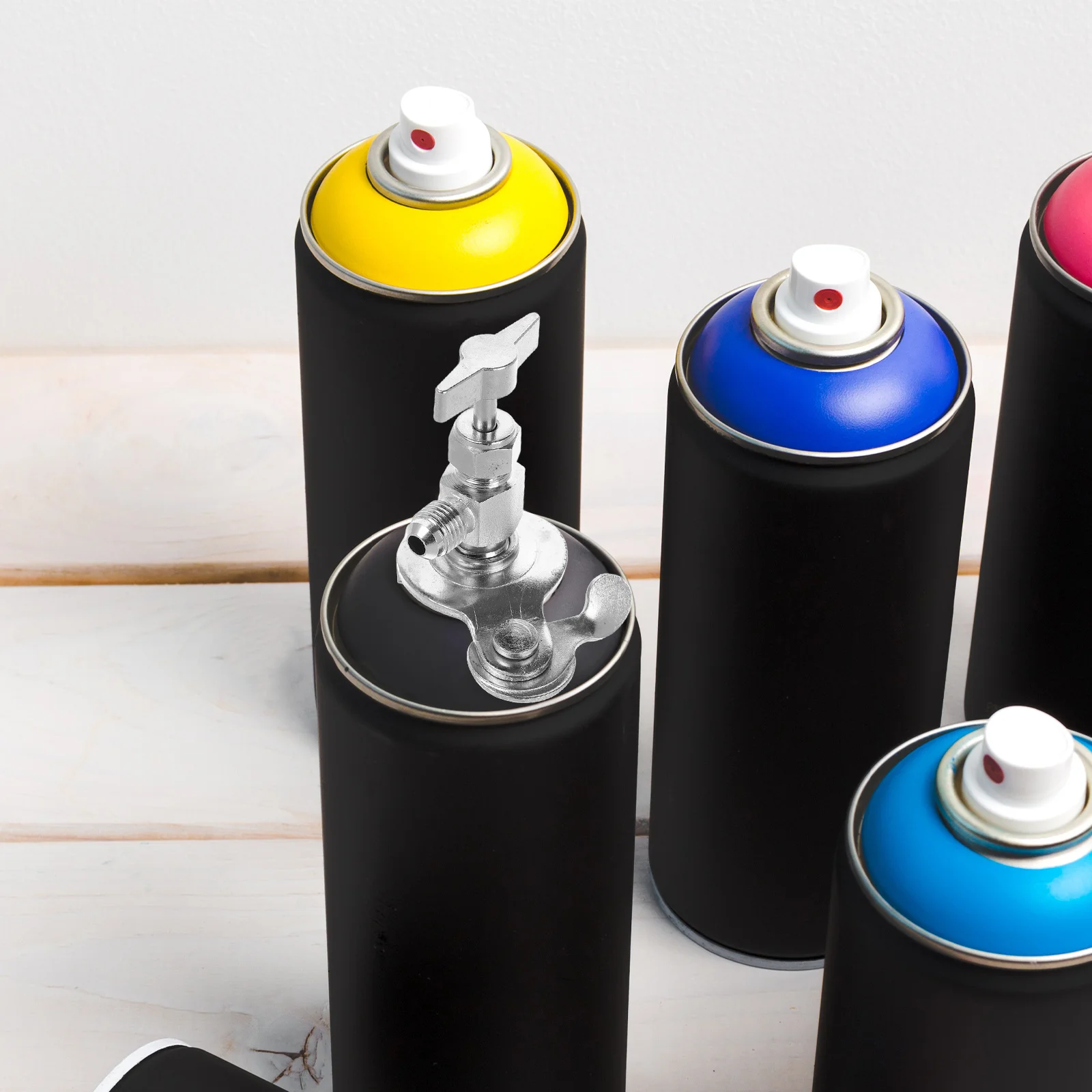 

Universal Car Refrigerant Can Opener Valve Metal Conditioner Dispensing Tool Quick Opening Efficient Durable