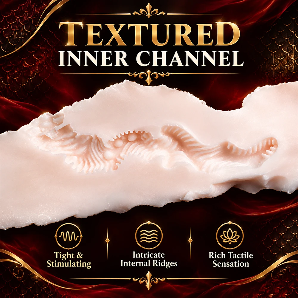 SHAZ Fantasy Animal Platinum Soft Silicone Male Masturbator Snake-woman Onahole Pocket Pussy Stroker Cup Pleasure Toy For Men 18 view 4