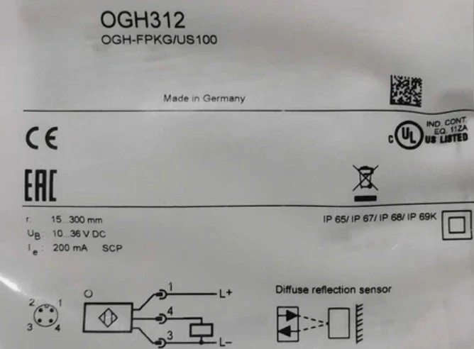 

Brand New Original BIM-G18-Y1/S926 XN96PA3 OGH312 E3S-LS20XB4 E39-RP1 MTN/1185ICQ-25 Fast Delivery