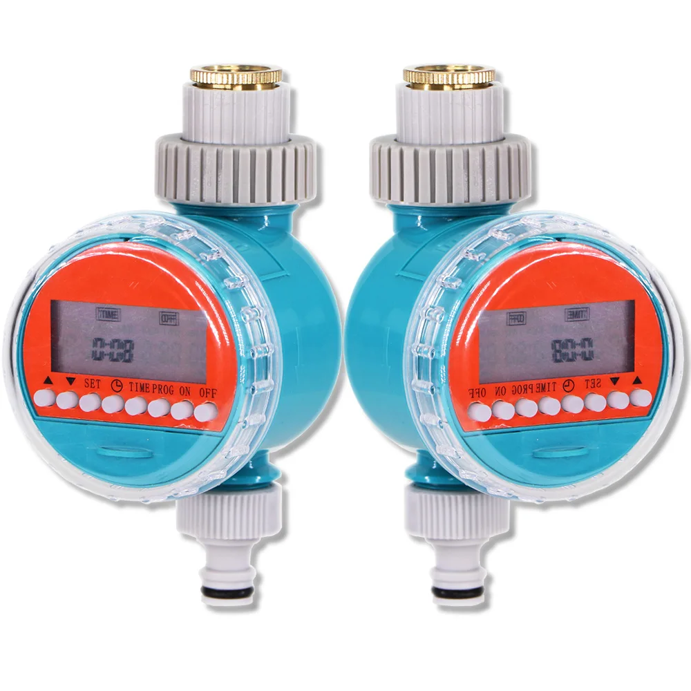 

Drip Irrigation Solenoid Valve LCD Watering Timer Automatic Electronic Controller Irrigator 1/2&3/4'' Home Garden Greenhouse