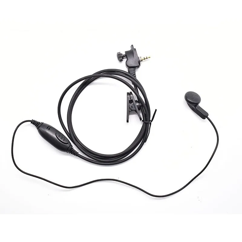 Walkie Talkie 1Pin Mic Headset for Motorola MTP850 MTH800 MTH650 Radio in-ear Earpiece Earplug