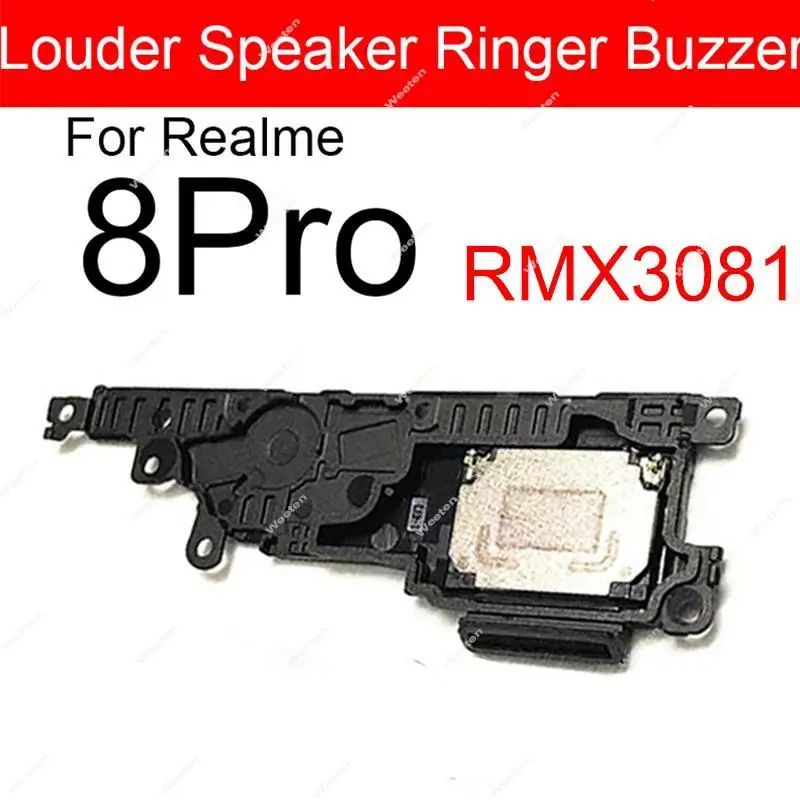 For Realme 8 8 Pro 8i 4G 5G Loud Speaker Buzzer Loudspeaker Buzzer Ringer Flex Cable Replacement Repair Parts