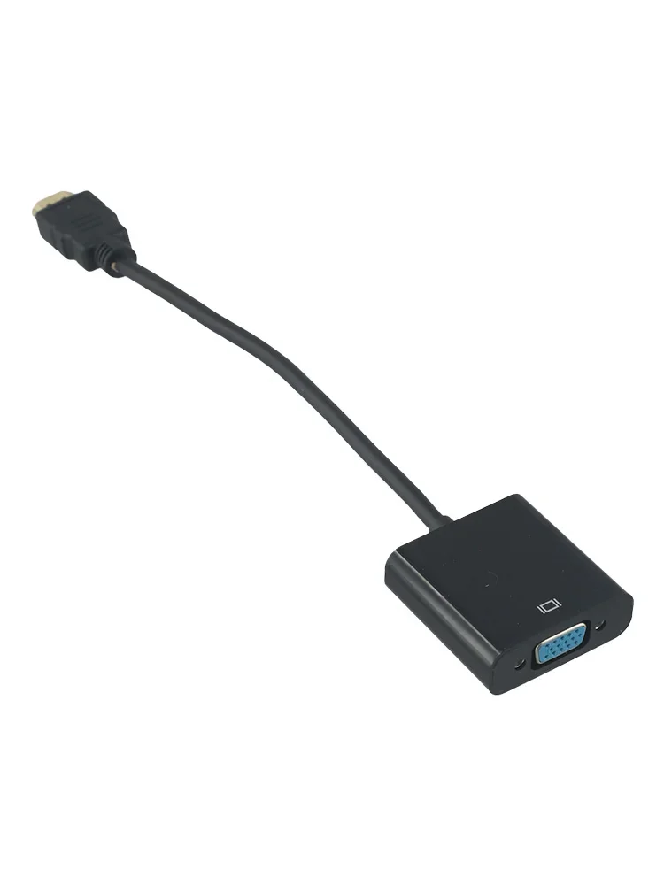HD-MI To VGA Conversion HighQuality VGA To -compatible  Converter Male To Female Display Computer Projector HD-VGA Hub New
