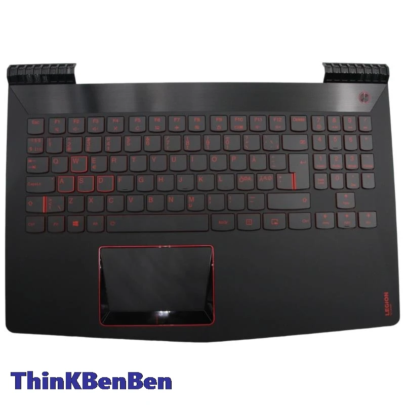 

NDC Nordic Black Keyboard Upper Case Palmrest Shell Cover For Lenovo Legion Y520 15 R720 15IKBN 15IKBA 5CB0N00261