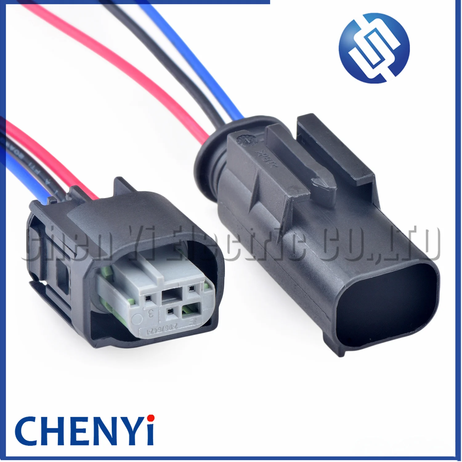 3-pins automatische PDC parkeersensorconnector 2- 967642 -1 1J0 972 483A 8E 0971934   Auto waterdichte connector Kabel Kabelboom plug