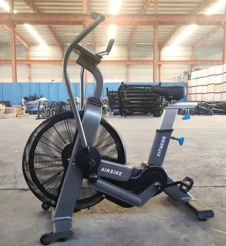 Factory  Direct Sell High Quality Indoor Gym Cardio Equipment Heavy-Duty Commercial Use Spinning Bike Exercise Fan Bike Air Bike