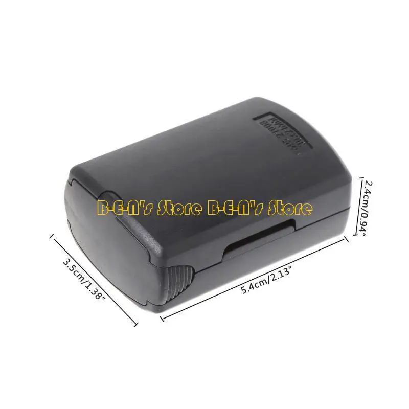 Y1AD LED Folding Magnifier Mini Pocket Microscope Pull Type Jewelry Reading Loupe