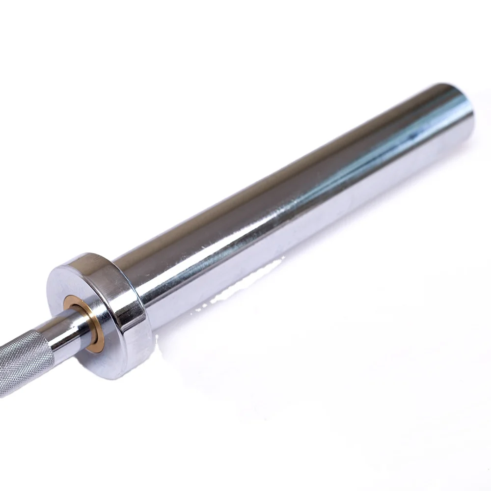 Women Alloy Steel Chromed Weight Lifting bar Weight Barbell bar Hold 750lb 340kg  Weight 15kg Dia 25mmpromote sales