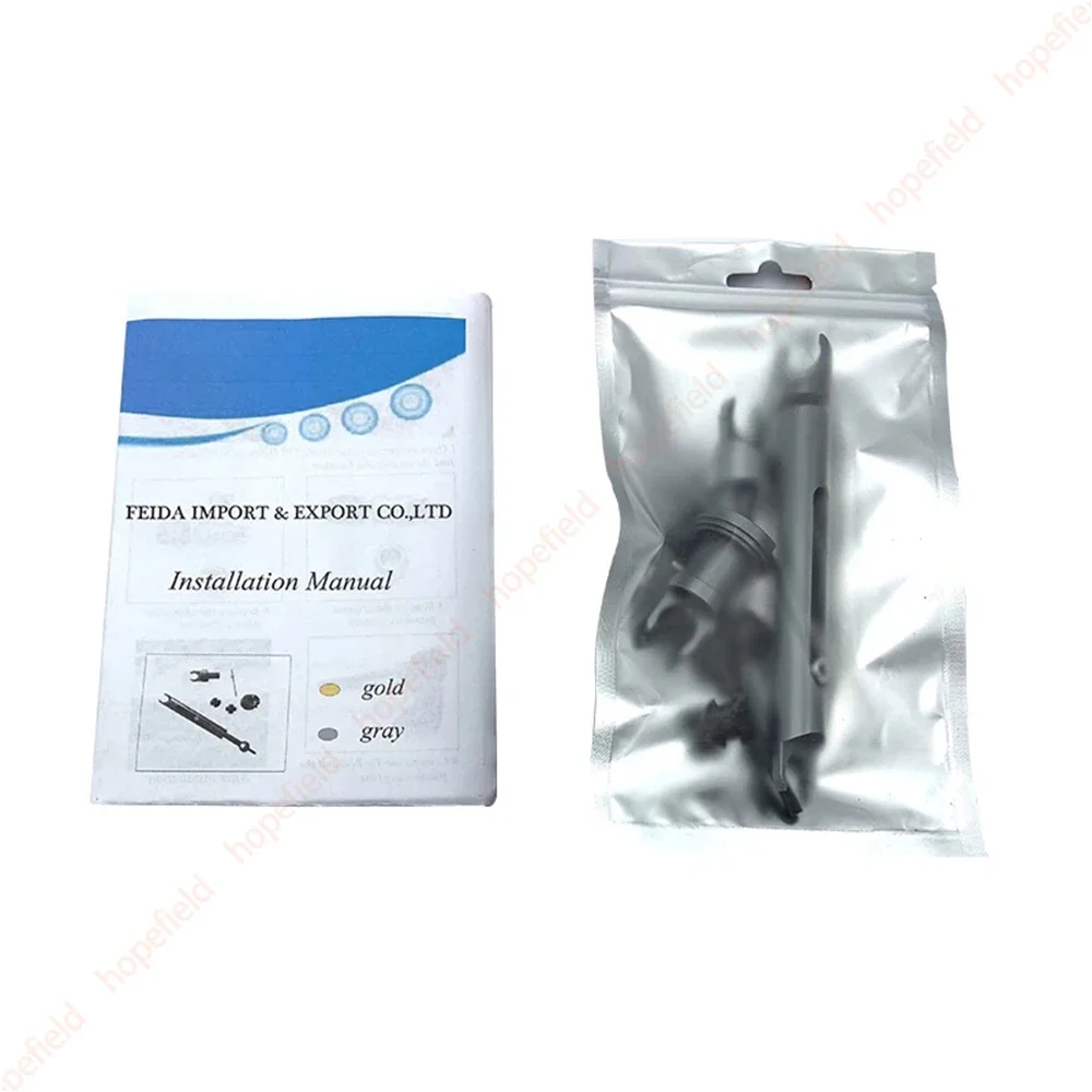 Alloy Engine Bonnet Release Tie Rod Front Grille Cover Hood Lock Latch Connecting Kit for ford focus 2 mk2 c-max accessories