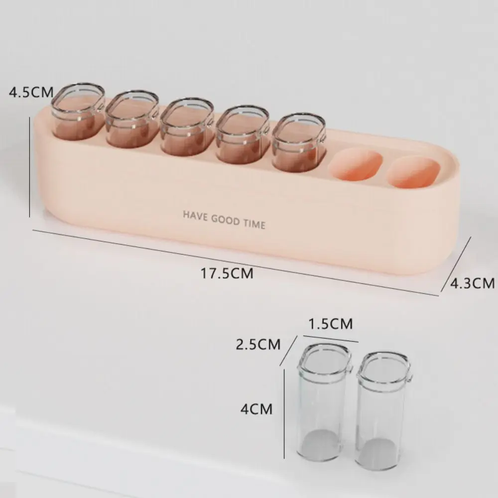 Mini Large Capacity Seven-Day Pill Boxes Detachable Multifunction Pill Dispenser Box Waterproof Durable Pill Case Household