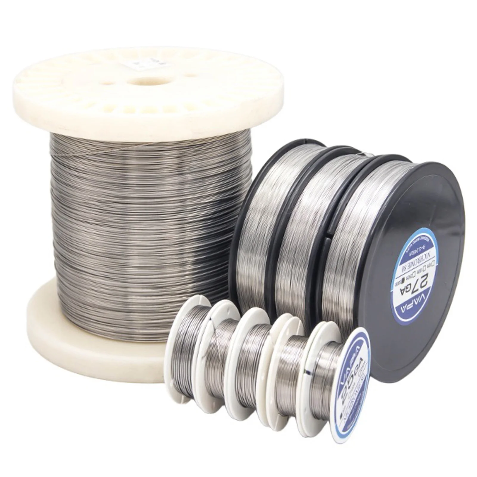 Nichrome 80 Wire Ni80Cr20 High Temperature Resistance Heating Wire AWG24-42 for Electric Heating Elements DIY Use