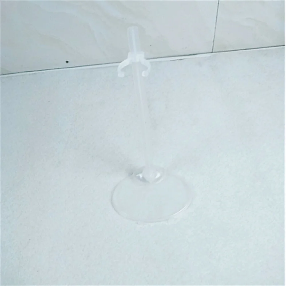 1~8PCS Compact Display Bracket Plastic Stand Holder Plastic Transparent Model Support Plastic Standing Display Support