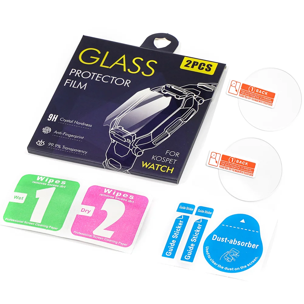 1 Set KOSPET TANK T3 Smart Watch Glass Film fee