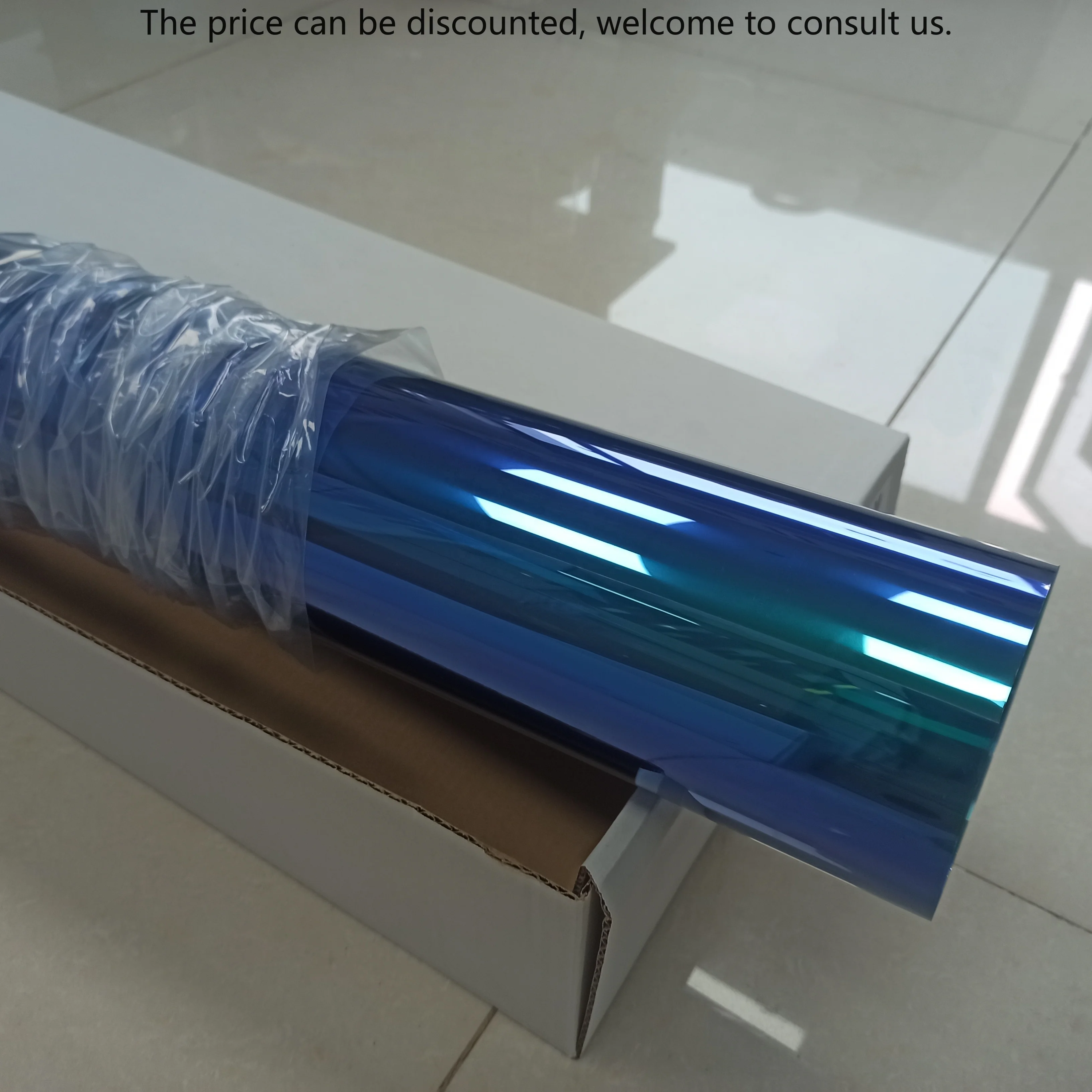 

Colorful CR-6099 Blue Light Clear Vision Irr 99% Uvr 99% Chameleon Window Film