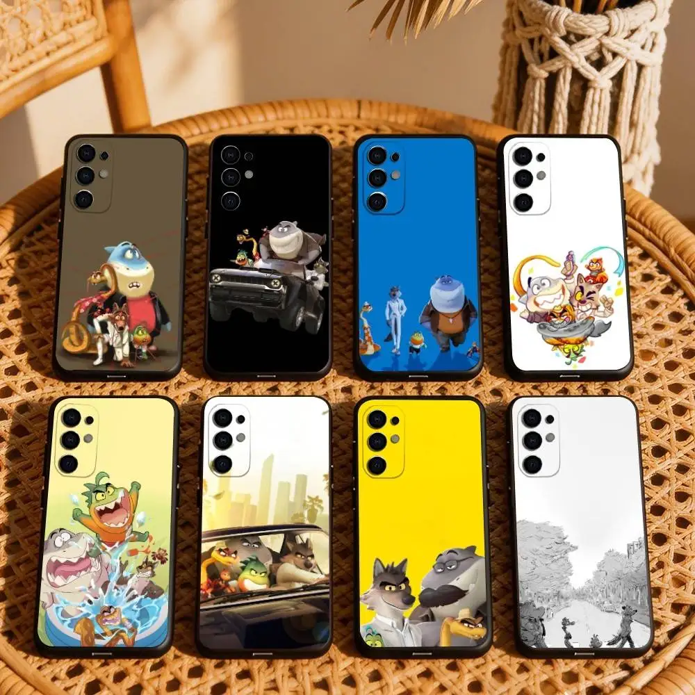 Animation The B-Bad G-Guys  Phone Case For Samsung S25,S24,S21,S22,S23,S30,Ultra,S20,Plus,Fe,Soft Silicone Black Cover