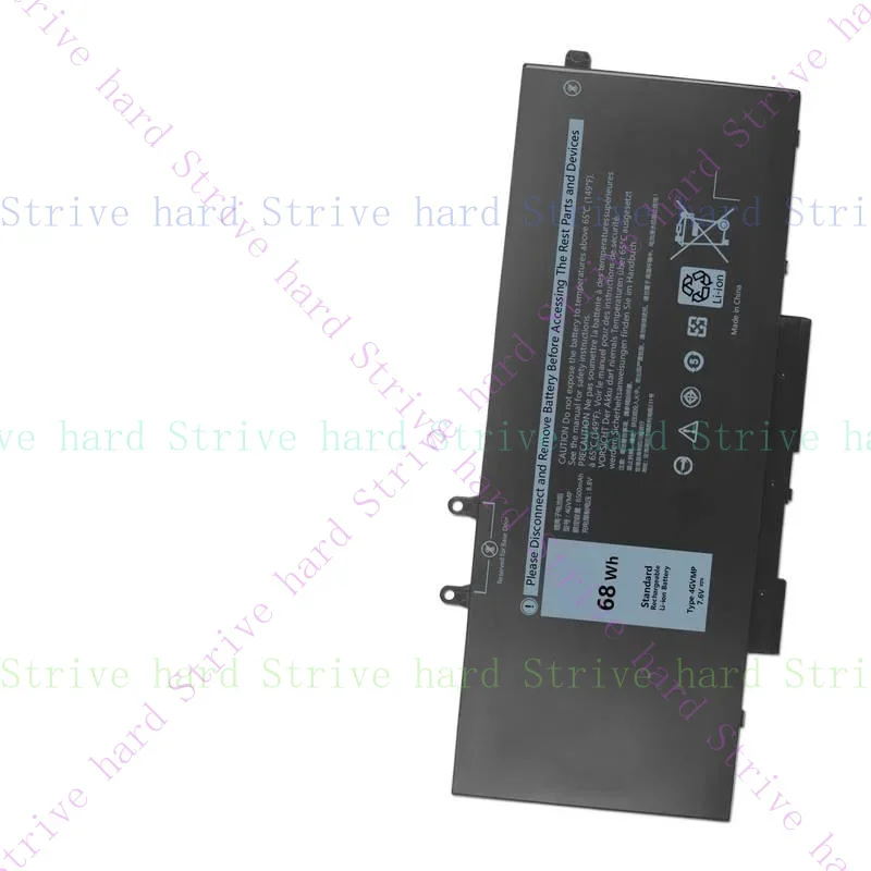 

. Аккумулятор 4GVMP для ноутбука Dell Latitude 5400 5500 Precision 3540 9JRYT C5GV2 68 Втч