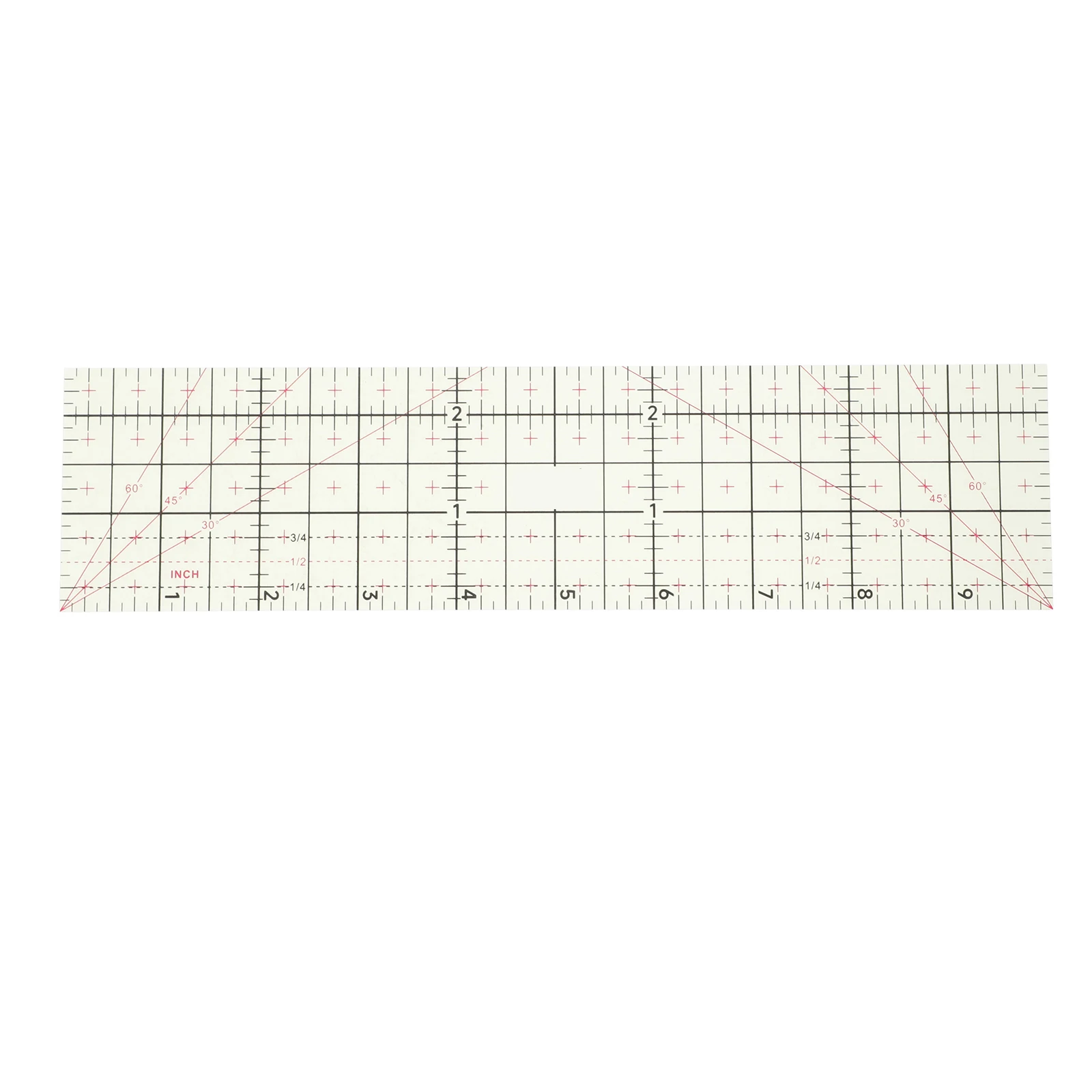 

Heat Resistant Ruler Hot Ironing Patchwork Plastic Measuring Tool Sewing Quilting Non Slip Surface Fold Fabric Precision Thin